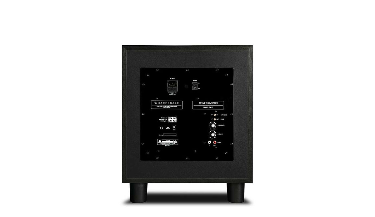 Diamond 12.1 HCP - SW-10 subwoofer rear panel