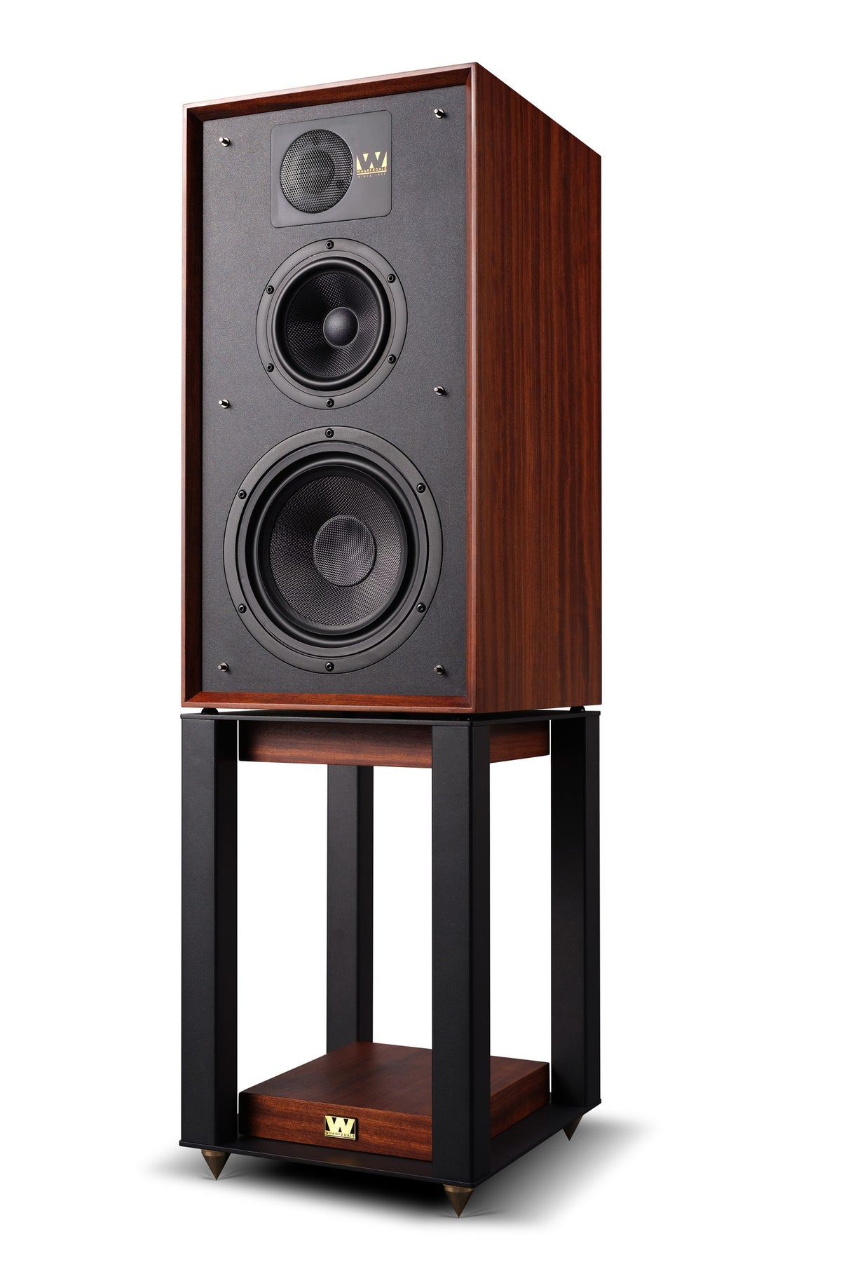Wharfedale Linton Heritage Loudspeakers with Speaker Stands — view 2