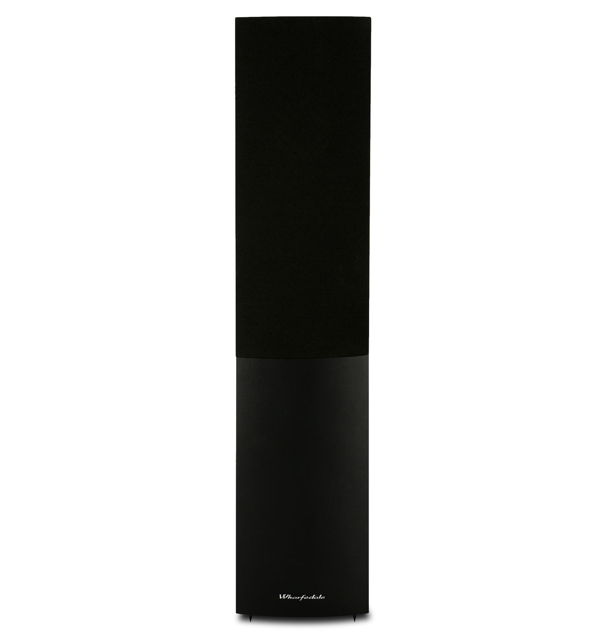Wharfedale Crystal CR4.3 floorstanding speaker in black with grille fitted