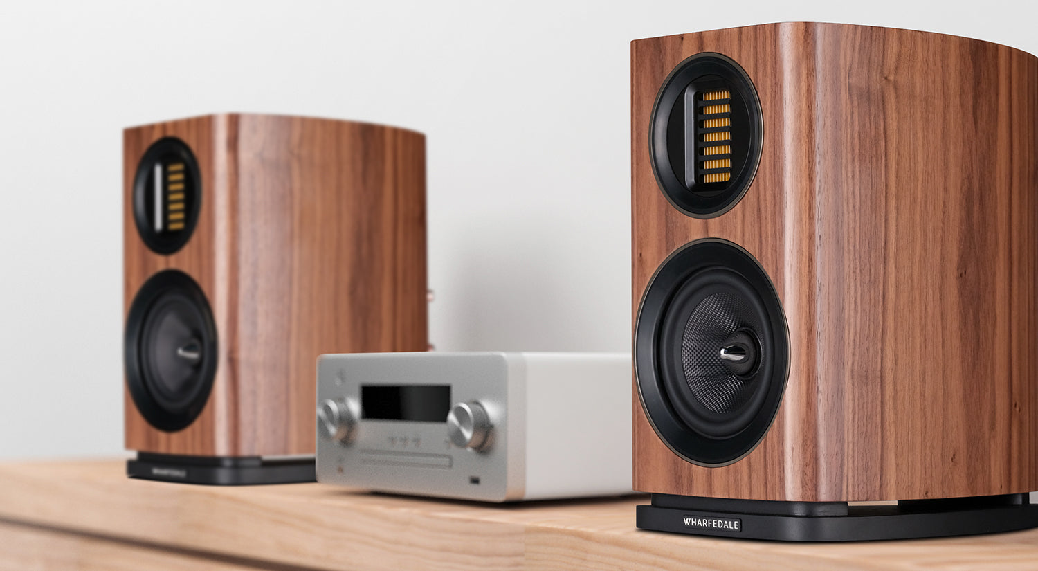 Wharfedale - Evo4.1/WN/ウォールナット EVO4.1 Bookshelf Speakers (Pair) – WharfedaleUSA