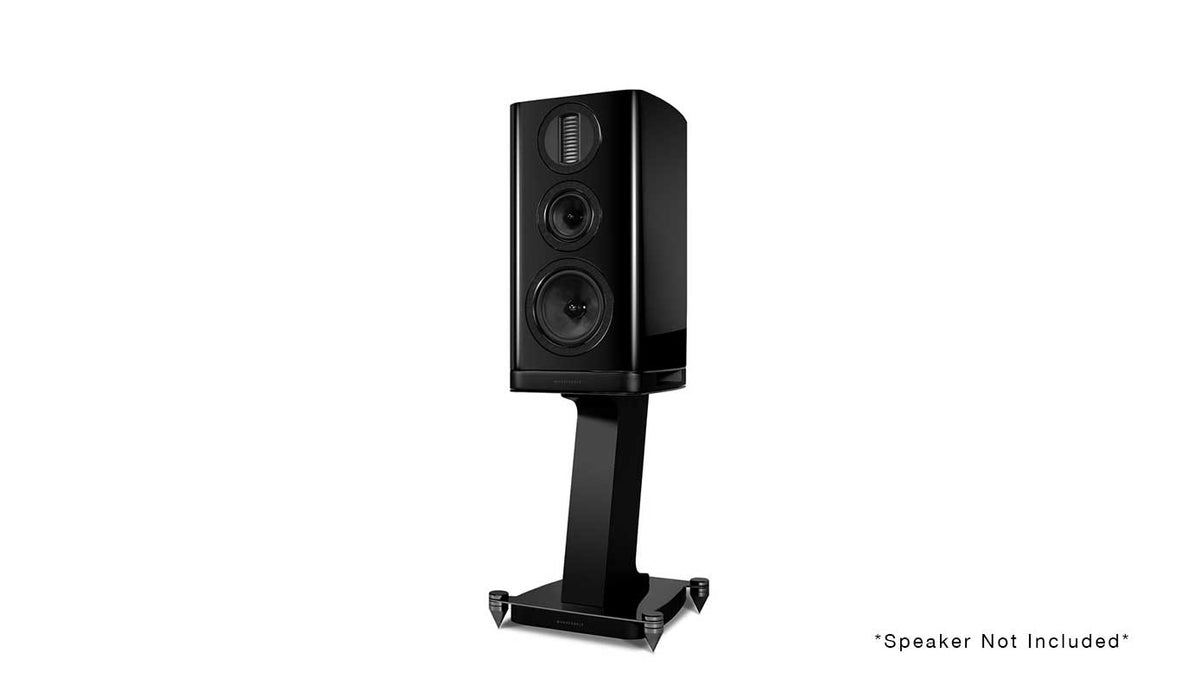 Aura 2 Speaker Stands in black