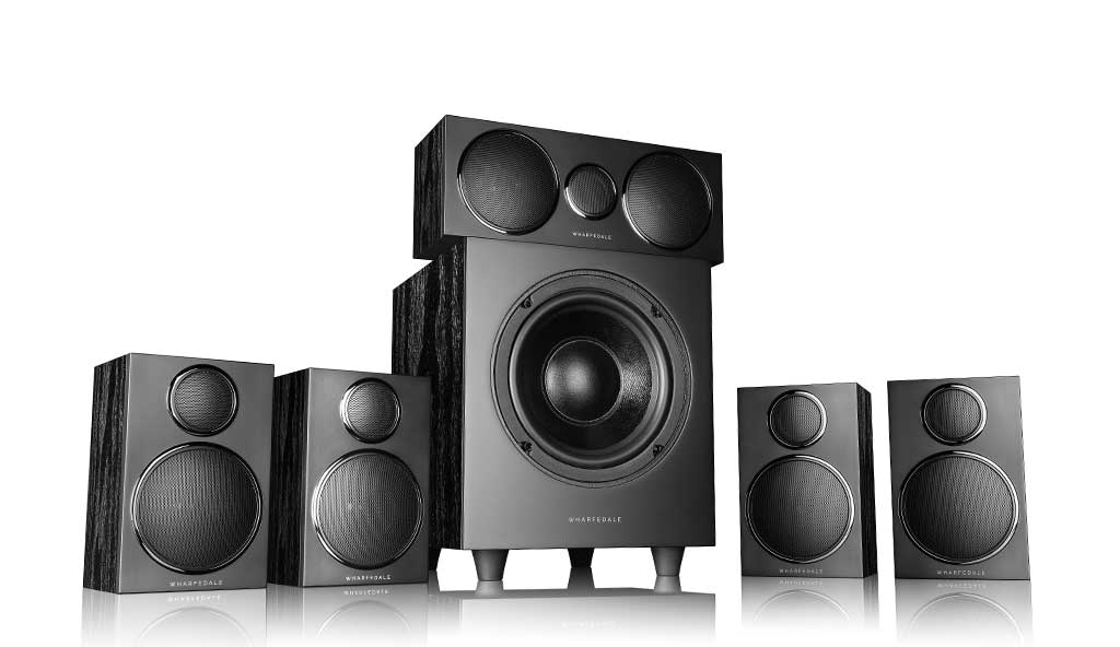 DX-3 HCP 5.1 home cinema package - Black