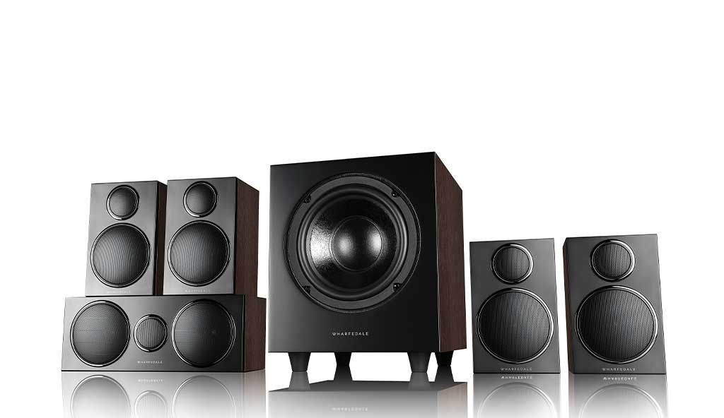 DX-3 HCP 5.1 home cinema package - Walnut