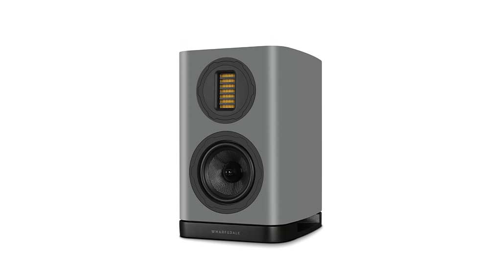 EVO 5.1 Bookshelf Speakers in grey
