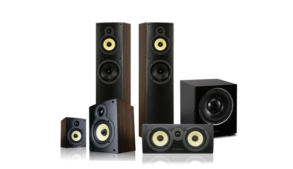 Crystal 4.3 HCP 5.1 home cinema package - Walnut