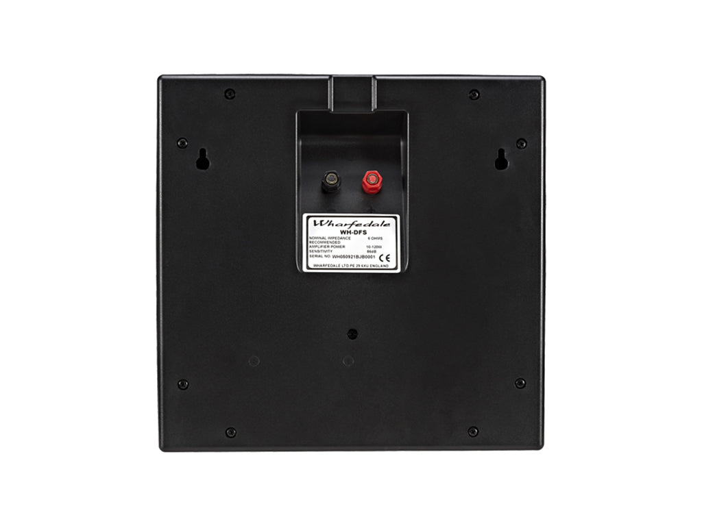 Wharfedale Diamond DFS dipole surround speaker, rear connections