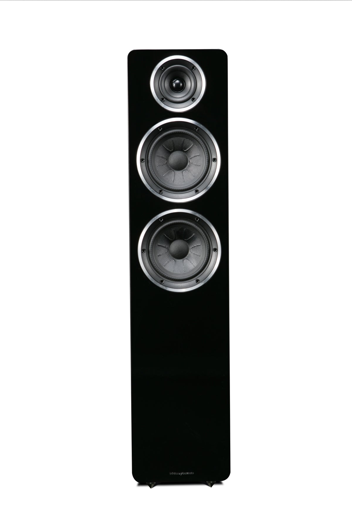 Wharfedale Diamond A2 Active Floorstanding Speakers in Black with Leatherette