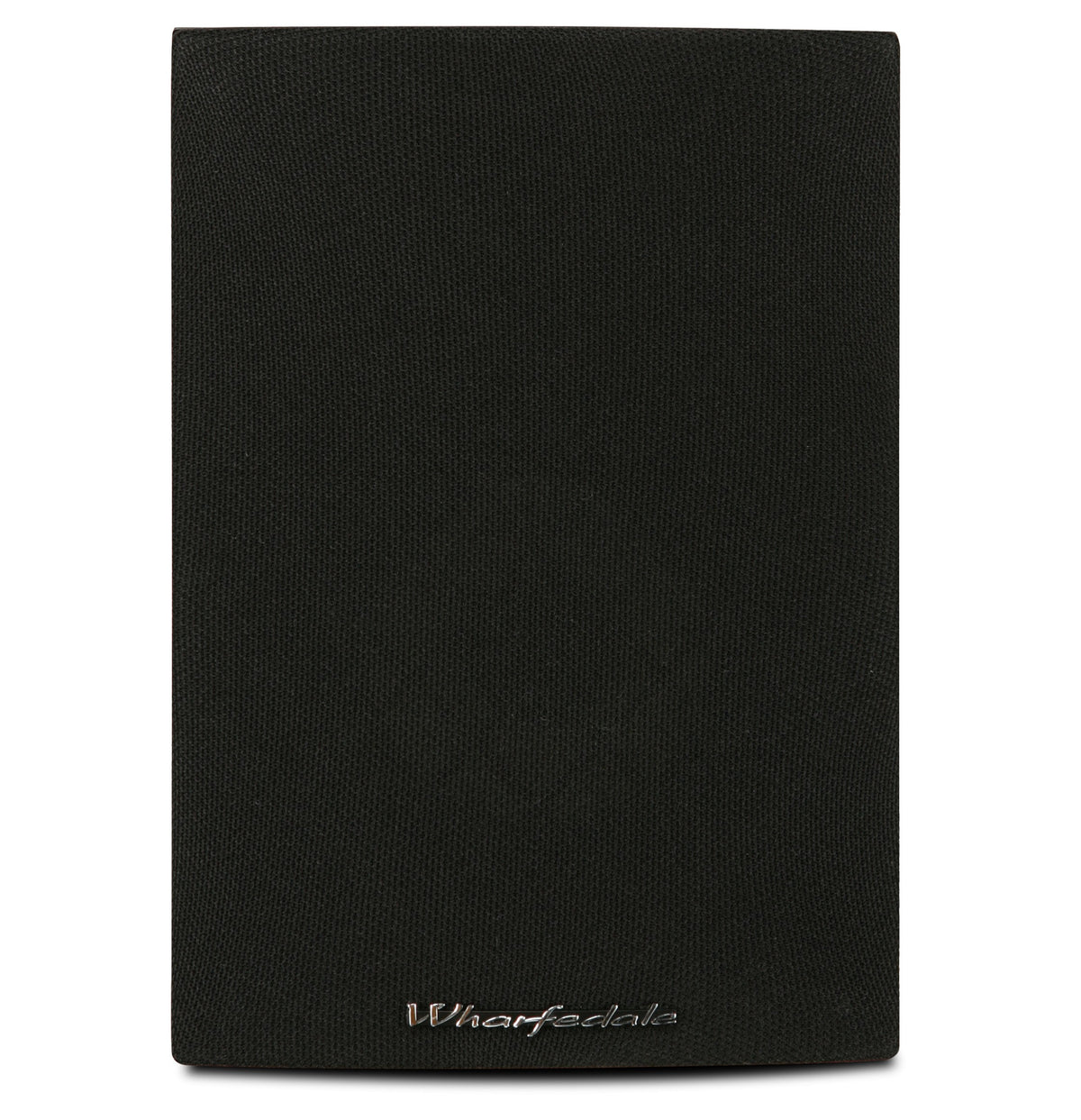 Wharfedale Crystal CR4.1 bookshelf speaker in black with grille fitted